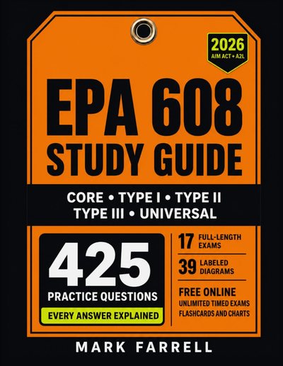 Cover of EPA 608 Study Guide
